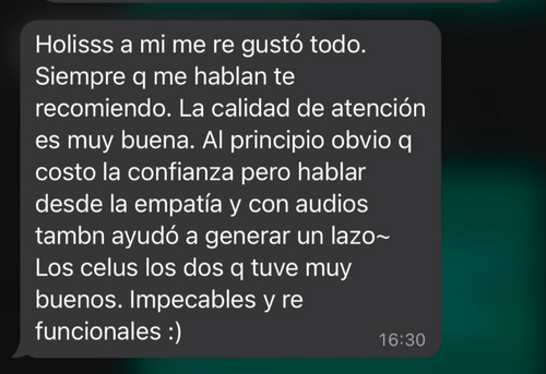 Resena de cliente