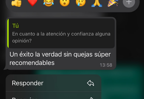 Resena de cliente