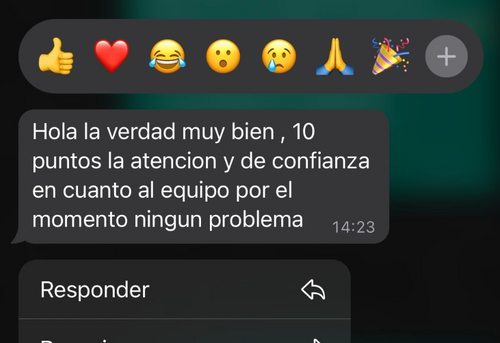 Resena de cliente